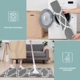 thumbnail image 6 of Gray Geometric Pattern Kitchen Rugs Sets Of 3,Kitchen Runner Rugs Non Skid Washable,Decorative Kitchen Floor Mats for Kitchen,Sink,Laundry,17"x30"+ 17"x47" + 17"x59", 6 of 6
