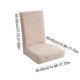 thumbnail image 3 of Funda elástica para silla de comedor, lavable, de tela, protectora | Funda elástica para el hogar, cocina y restaurante | Funda protectora ajustada para sillas, 3 of 6