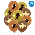 thumbnail image 1 of NBPOWER 18 Pcs Western Cowboy Balloons Cowboy Theme Party Decorations, 12 Inch Birthday Party Latex Balloons for Birthday Wedding Party Baby Shower Cowboy Party Supplies Indoor Outdoor, 1 of 7