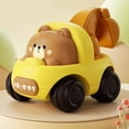 thumbnail image 3 of Pull Back Engineering Vehicle Toy, Smoothing Sliding Kids Pull Back Excavator Toy  for Indoor Play for Children, 3 of 7