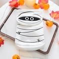 thumbnail image 7 of Small Dog Halloween Mummy Costume, Pet Halloween Costumes White Bandage Hoodie Outfit, Cloth Cats Dog Halloween Costumes for Halloween Party Decor, 7 of 7