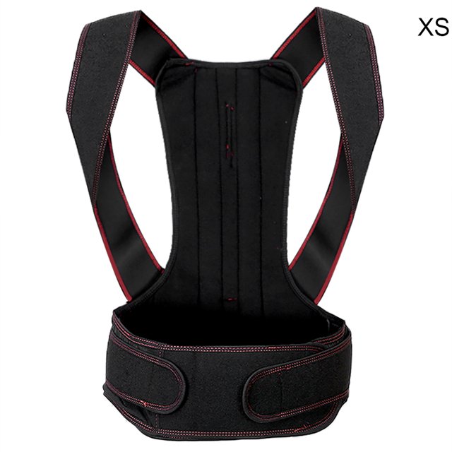 Cinturón corrector, corrector de postura ajustable unisex, cinturón de fijación de columna vertebral, cinturón corrector jorobado diseñado para profesionales