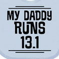 thumbnail image 4 of Inktastic My Daddy Runs Half Marathon Boys or Girls Baby Bib, 4 of 4
