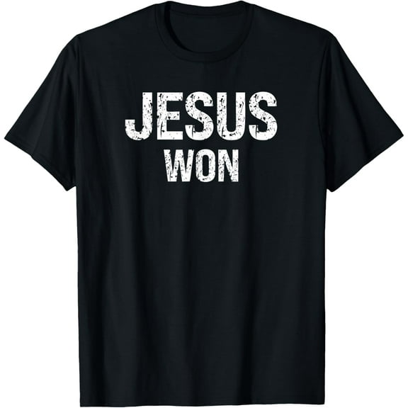 Jesus Won ApparelJESUS WON T-Shirt