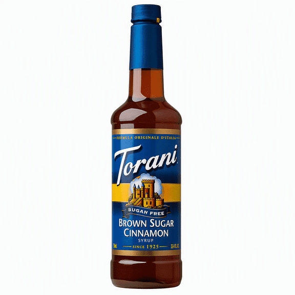 Torani Brown Sugar Cinnamon Syrup Sugar Free 25.4 Fl Oz (Pack of 1)