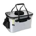 thumbnail image 2 of Cubo de pesca plegable Strade Fareast Limited bolsa de pesca EVA Gris grande, 2 of 8