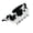dairy cow, variant on Korean Super Cute Shape Hairpin Cartoon Acetic Acid Hair Clips for Women Girl Gripper Funny Hair Accessories