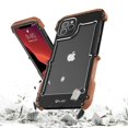 thumbnail image 1 of Funda para iPhone 11 Pro Max, protección contra caídas, aluminio, metal, madera, parachoques, marco, cubierta, a prueba de golpes, protección contra caídas, a prueba de golpes, 1 of 5