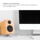 thumbnail image 5 of Parlantes para PC Kanto YU2GW 100W USB DAC Salida para Subwoofer Blanco Brillante, 5 of 8