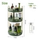 thumbnail image 4 of Organizador de maquillaje Aveniee, giratorio 360°, 3 niveles, verde, 4 of 6