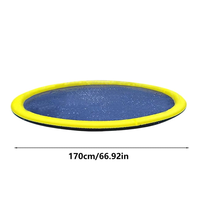 Pet Spray Mat for Dogs and Cats Durable Outdoor Non- Splashing Mat for Swimming and Bathing Activities