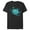 Black, variant on Men's Fortnite Planet Rippley Graphic Tee Light Blue 2X Large