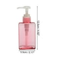 thumbnail image 4 of Ofertas Únicas 1 Pc Dispensador de Jabón en Forma de Cuadrado Simple para Baños y Lavanderías Claro Rosa 150ml, 4 of 6