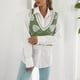thumbnail image 3 of Seta cosecha suéter chaleco lindo V cuello caliente moda mujer casual suéter chaleco para trabajar, 3 of 8