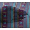 thumbnail image 4 of oneOone Viscose Chiffon Fabric Geometric|Stripe & Floral Block Print Fabric By Yard 42 Inch Wide, 4 of 4