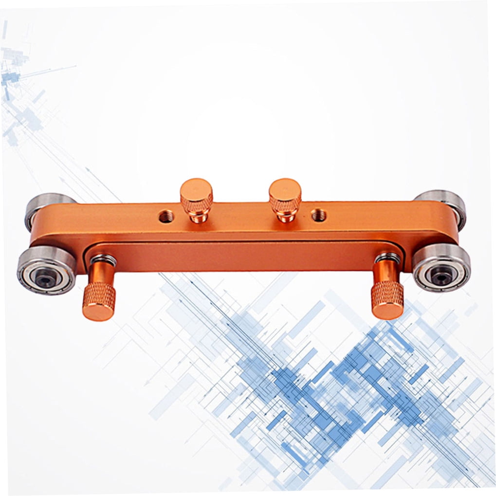 EXHUMKY Orange Guitar Accessory Saddle Nut Sander for Bone Plastic and Composite Nuts