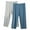 Navy, variant on JURANMO 2PC Plus Size Knee Length Leggings for Women Solid Color Casual Stretch Capri Yoga Leggings Deaks of the Day Purple XXXXL