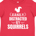 thumbnail image 4 of Inktastic Easily Distracted by Squirrels Boys or Girls Toddler T-Shirt, 4 of 5