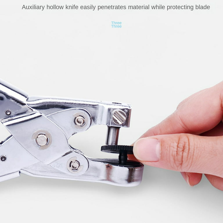 HimaPro Leather Hole Punch Rotary Puncher for Belts, Dog Collars