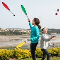 thumbnail image 3 of KEINXS 3 Pcs Juggling Stick Yellow Green Red Turntable Stage Sticks Pins Aldult Eva Child, 3 of 6