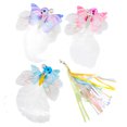 thumbnail image 1 of Cat Wand Refills Cute 4PCS Soft Kitten Teaser Replacement Bell Pet Toys for Cat, 1 of 10