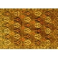 thumbnail image 1 of Ahgly Company Indoor Rectangle Persian Yellow Traditional Area Rugs, 5' x 7', 1 of 4