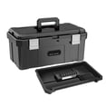 thumbnail image 3 of Reinforced Container Essential Tool Box with Secure Compartments Reinforced Mechanic Tool Chest Lockable Case for Repair, 3 of 5