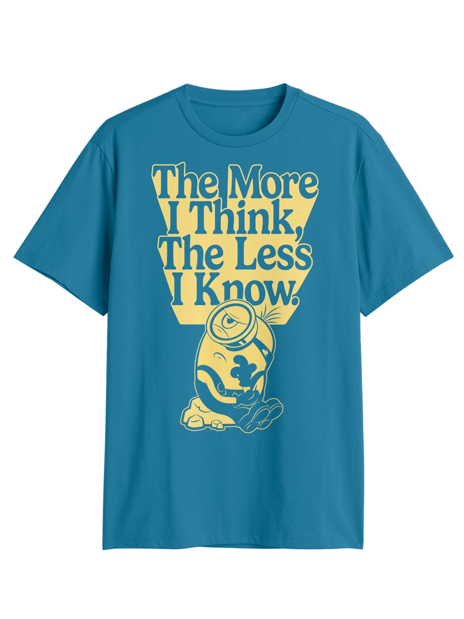 Despicable Me, Men's & Big Men's Graphic T-Shirt, Blah Blah Blah, Sizes S-3XL