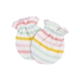 thumbnail image 3 of Gerber Baby Girl Caps & No Scratch Mittens Bundle, 7-Piece (Newborn-0/3M), 3 of 10