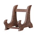 thumbnail image 3 of Flynix Easel Plate Display Stand Photo Holder Stand Versatile Artwork Wood Storage Rack Chicken Wing Wood, 3 of 9