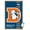 Premium Poster & Mount Bundle, variant on NFL Denver Broncos - Retro Logo 14 Wall Poster, 22.375" x 34", Framed