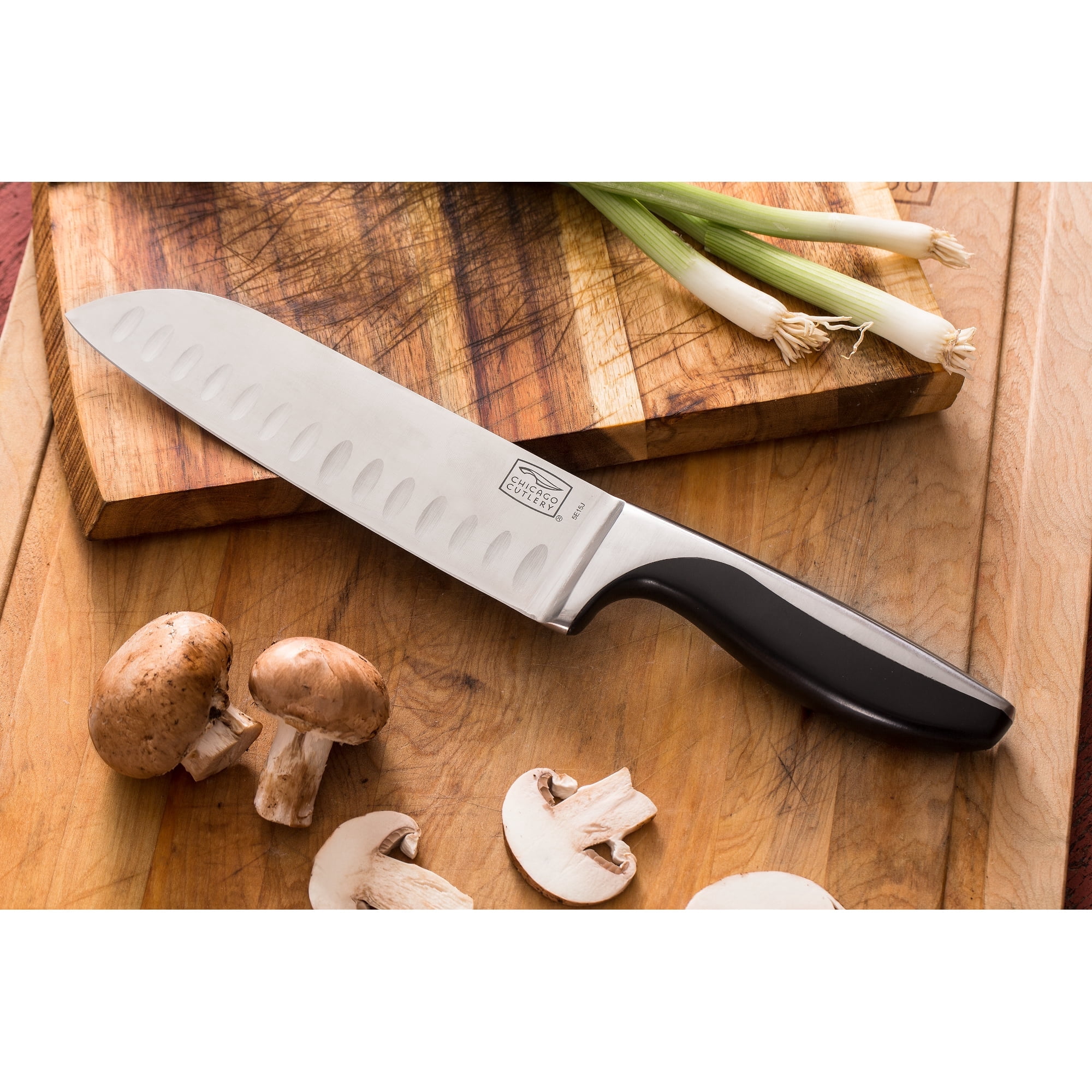 Chicago Cutlery Avondale 16-Piece Kitchen Knife Set with Wood Block