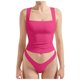 thumbnail image 1 of Camiseta sin mangas sexy con cuello cuadrado y espalda descubierta, tirantes ajustables, ropa de club, para mujer - XS-XL, 1 of 4