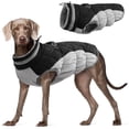 thumbnail image 1 of Chaqueta de invierno FUAMEY para perro, chaleco acolchado, de forro polar, azul, XXL, 1 of 6