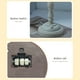 thumbnail image 4 of Mini Doll House Lamp – White LED Vintage Floor Lamp for Miniature Houses, Tiny Model Night Light with Base, Battery Operated Night Light for Indoor Decor – 2.15"x7.02", Plastic (White light), 4 of 7