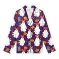 thumbnail image 5 of Leey-Word Family Matching Halloween Pajamas with Pockets for Photos and Party Perfect for Halloween Morning, A Great Holiday Gift Choice, Cozy for Relaxing at Home, 5 of 7