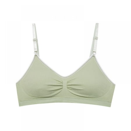 

Sports Bra Women Fitness Tops Seamless Bra Women Solid Color Quick Dry Padded Seamless Gym Women Push Up Sport Bra Green S-M