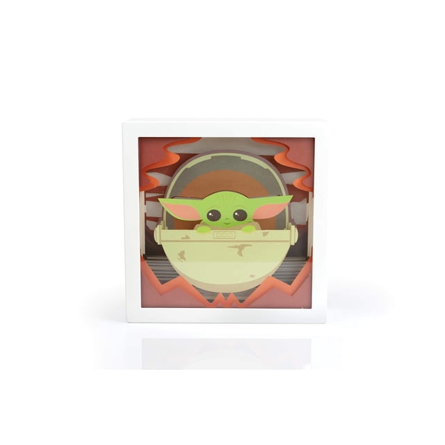 Shadow Light Box Ukonic Star Wars El Mandaloriano El Niño