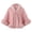 Pink, variant on Trendy Women Plush Trim Cape Coat Fleece Lined Warm Open Front Poncho Shawl, Casual Outer Wear for Women’s Fall Winter Clothes White