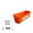 Orange, variant on QXFBJOQH Automatic Livestock Feeder – Large Capacity Hanging Feed Trough for Chickens, Ducks, Geese & Goats