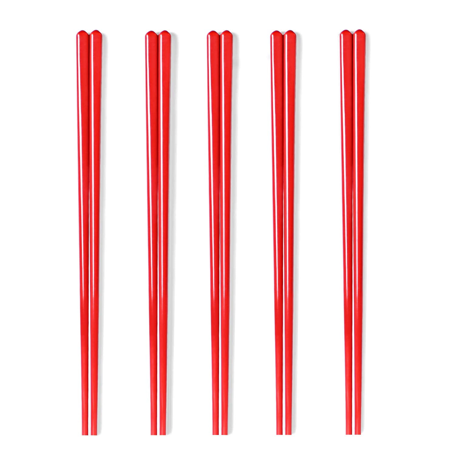GDCZ, Ceramic Chopsticks Set of 5, 9.6 inch, Easy to Clean