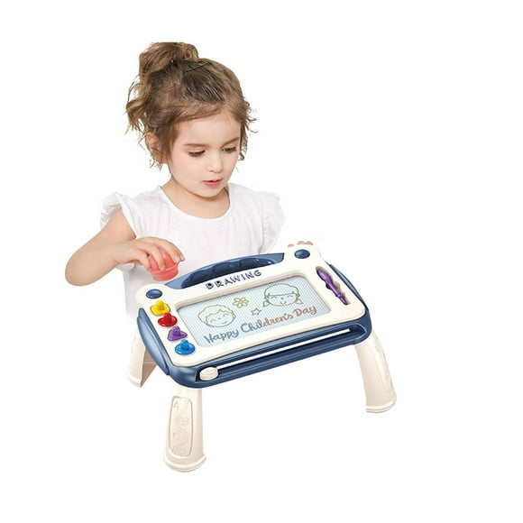 Magnetic Drawing Board for Kids, Reusable Doodle Pad with Stylus, Portable Graffiti Toy for Toddlers Ages 1-6