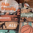thumbnail image 3 of Basketball Blanket, Basketball Gifts, Gift for Basketball Lovers, Basketball Coach, Basketball Mom, Dads, Daughters, Teens, Soft Throw Blanket 50" 60" - Basketball is My Favorite Season, 3 of 6