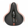 thumbnail image 6 of MixMart Men's and Women's Comfort Bicycle Saddle 9.8 x 7.9 x 3.5 inches, PU Material, Dual Shock Absorbing Spherical Waterproof Wide Bicycle Saddle for Road Bike, 6 of 6