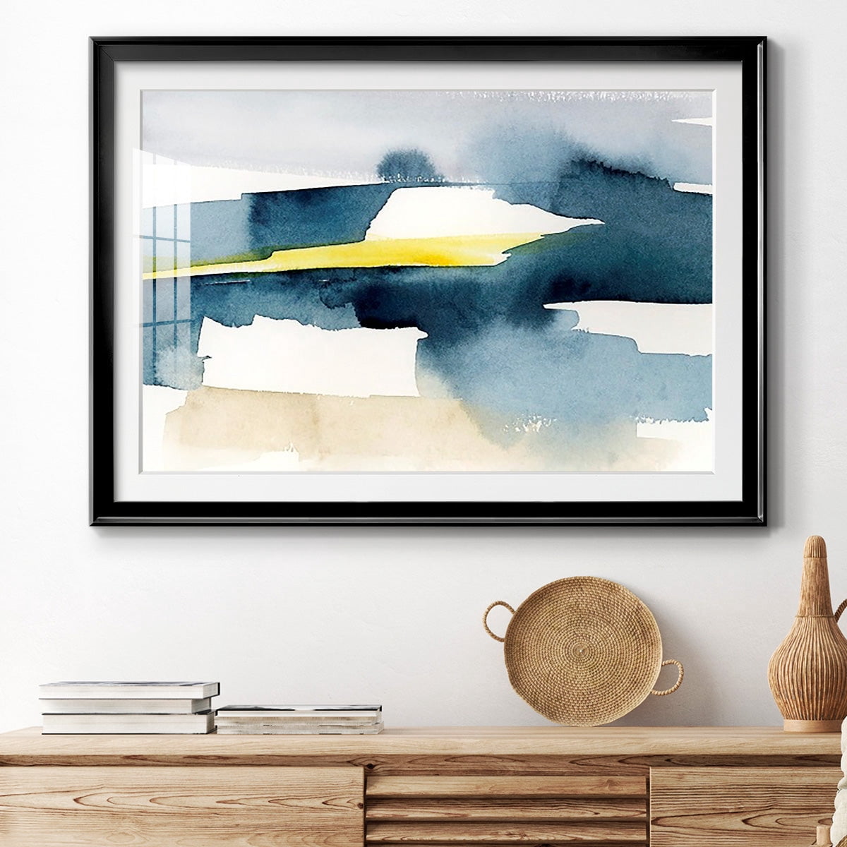 Peeking Sunshine I Premium Framed Print - Ready to Hang