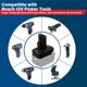 thumbnail image 5 of Para Makita para Adaptador de Batería Bosch de 12 V, para Herramientas Eléctricas Inalámbricas Bosch10.8 V, Adaptador de Batería Compatible con Batería de Iones de Litio Makita18 V Que Se Convierte en Batería Bosch de 12 V GBA (No Incluye Batería), 5 of 6