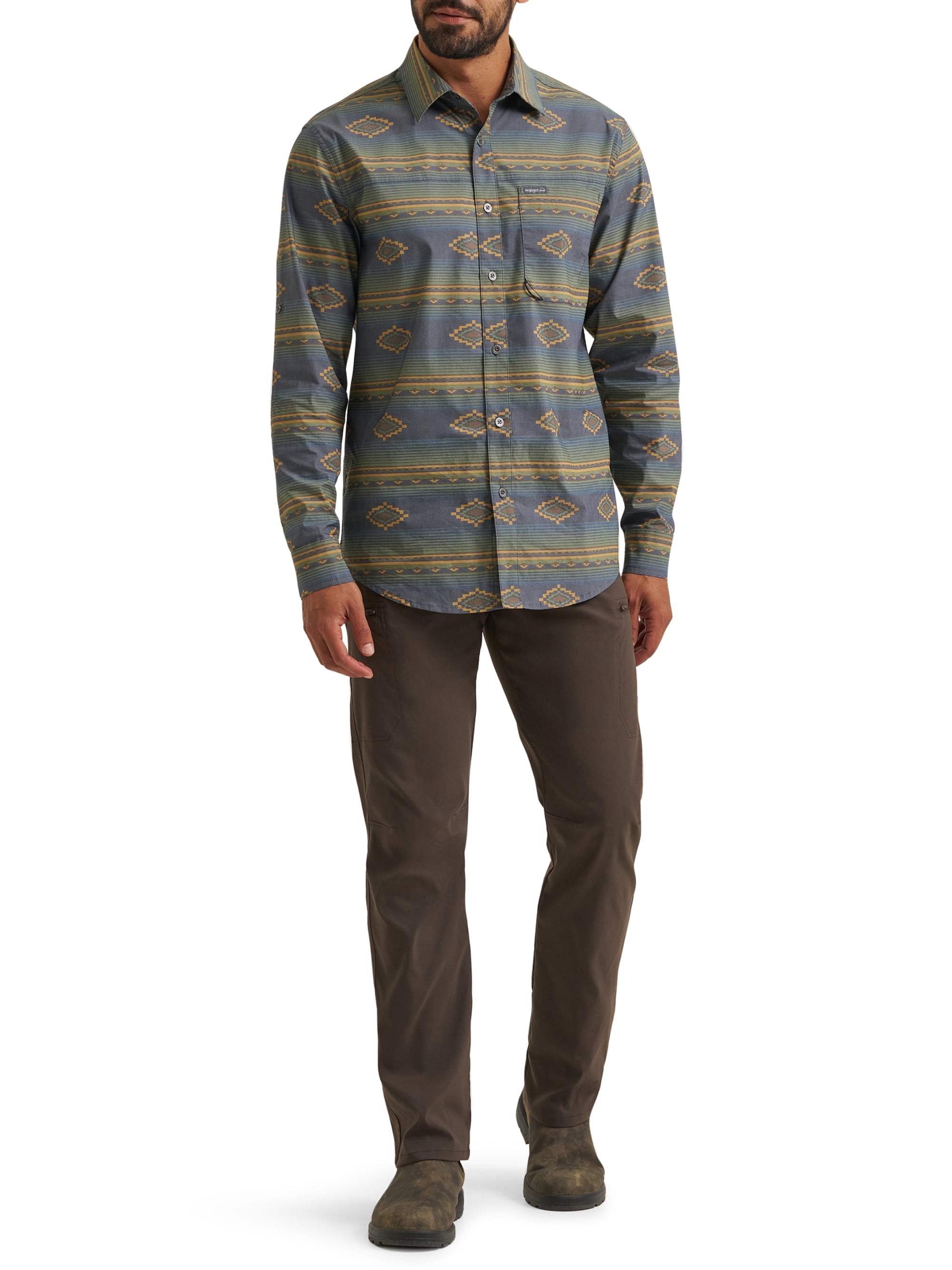 Wrangler ® Men’s Outdoor All Terrain Cargo Pant with UPF 50+ Protection