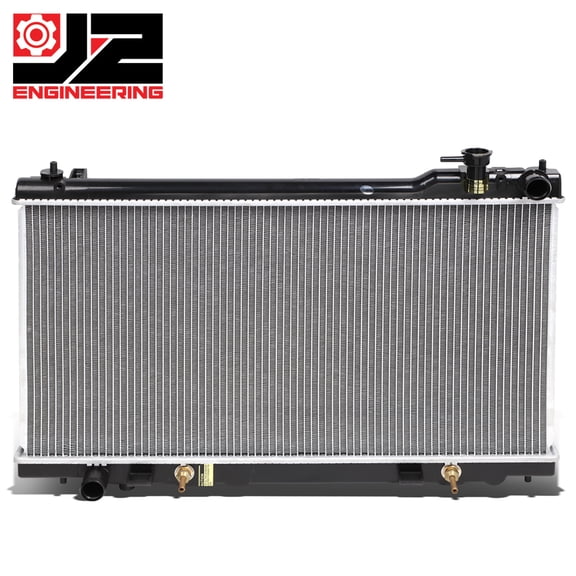 J2 Engineering for 03-07 Infiniti G35 3.5L V6 Full Aluminum Core Replacement Radiator DPI-2588