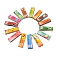 thumbnail image 4 of leyfeng 5 folletos rollo de papel para cigarrillos variedad de cigarrillos con sabor a fruta jugosa soporte de papel para envolver papeles, 4 of 8