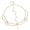 Gold, variant on Women Headpiece With Sparkling Rhinestones Tassels Head Chain Head Jewelry For Formal Occasion and Cultural Celebration